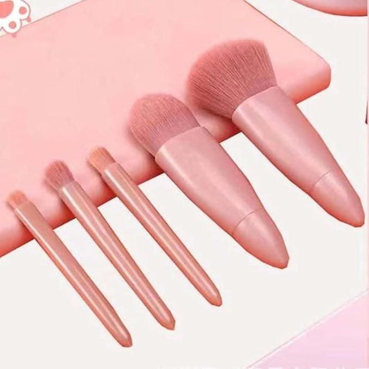 GlamKit 5-in-1 Brush & Mirror Set